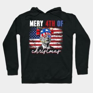 Merry 4th Of Christmas Funny TShirt 4th of july Hoodie